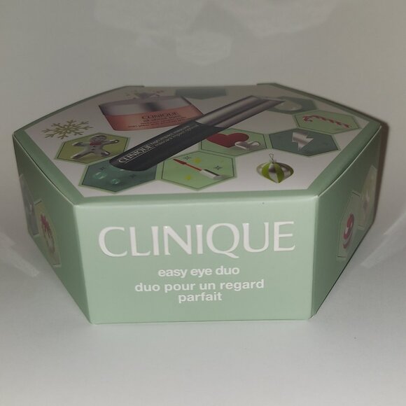 Clinique Easy Eye Duo - Travel Size High Impact Mascara & All About Eyes Cream - Picture 2 of 3